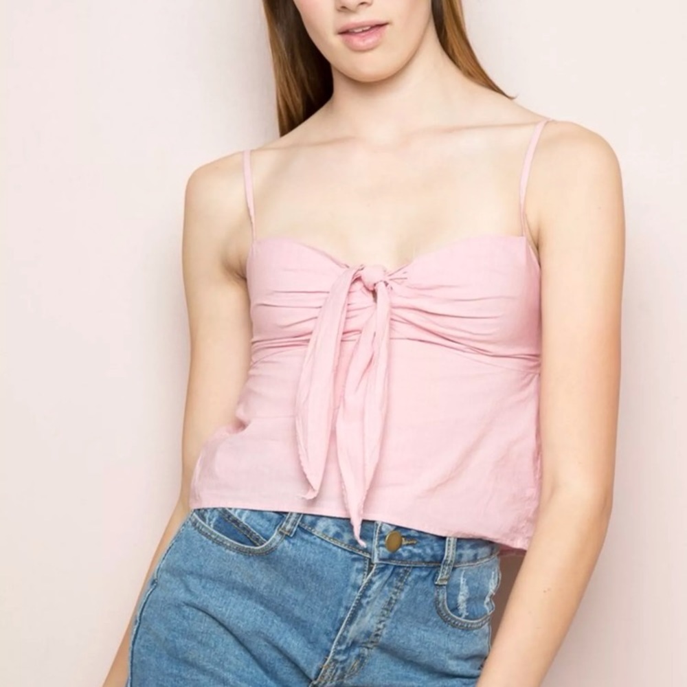 Brandy Melville Pink Sasha Tank